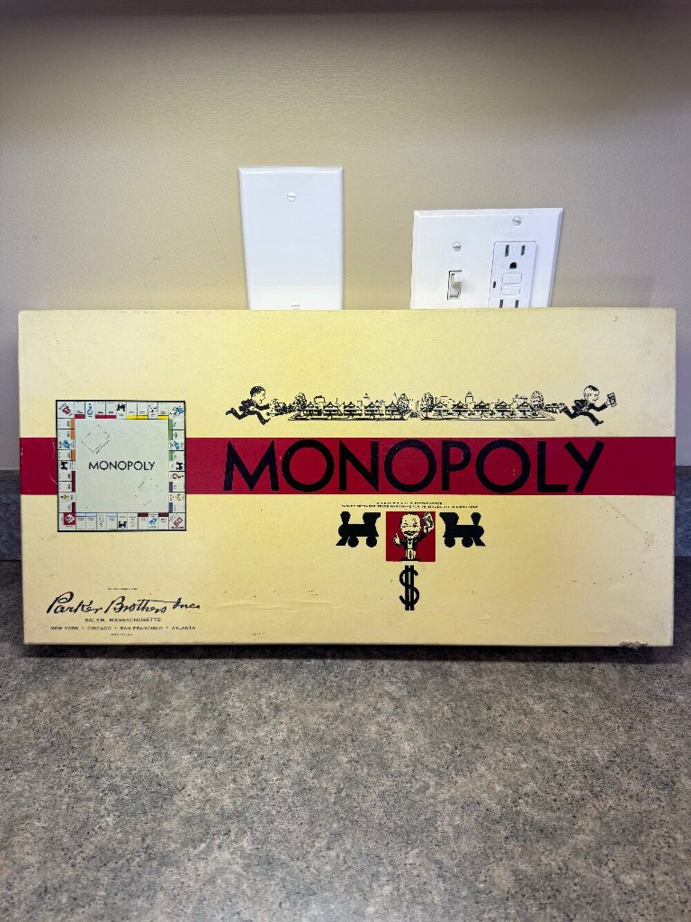 Vintage 1950"s Monopoly Game